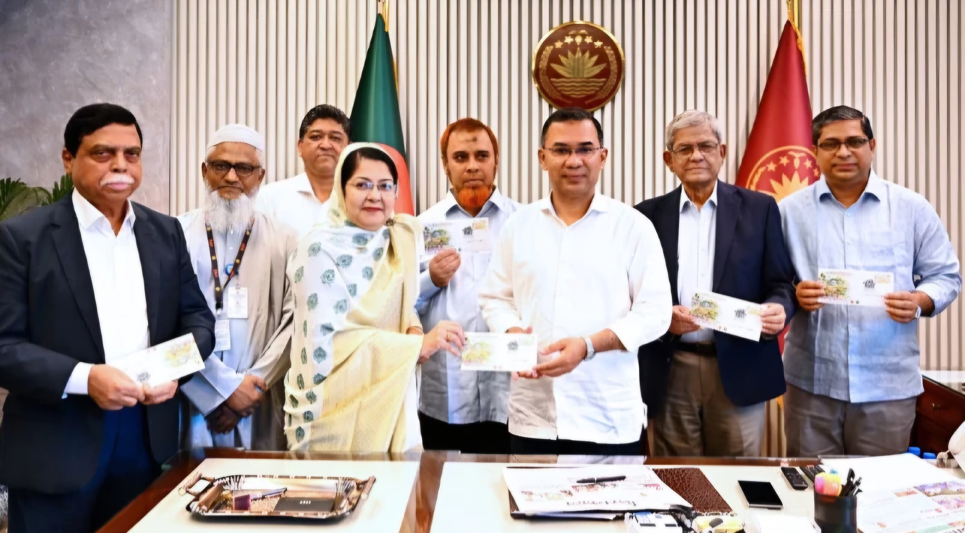জাতীয় পল্লী উন্নয়ন দিবস উপলক্ষে স্মারক ডাকটিকিট উদ্বোধন
