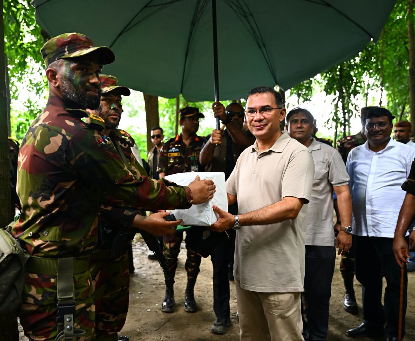 প্রধানমন্ত্রী তারেক রহমানের সেনাবাহিনীর গ্রীষ্মকালীন মহড়া পর