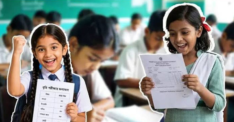 প্রাথমিকের বৃত্তির ফল প্রকাশ, যেভাবে জানা যাবে