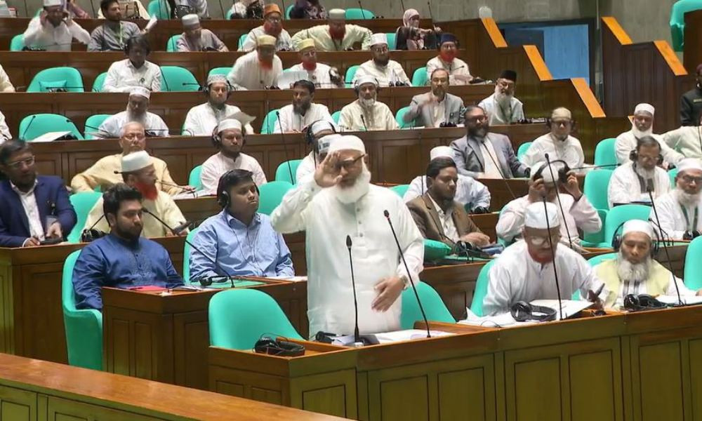 সংসদ অধিবেশন থেকে বিরোধী দলের ওয়াক আউট