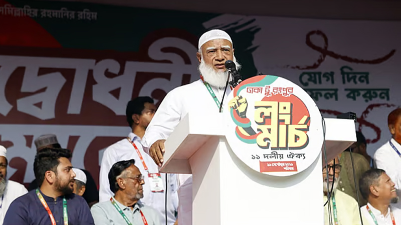 আট দফা যেকোনো সময় এক দফায় পরিণত হতে পারে: শফিকুর রহমান